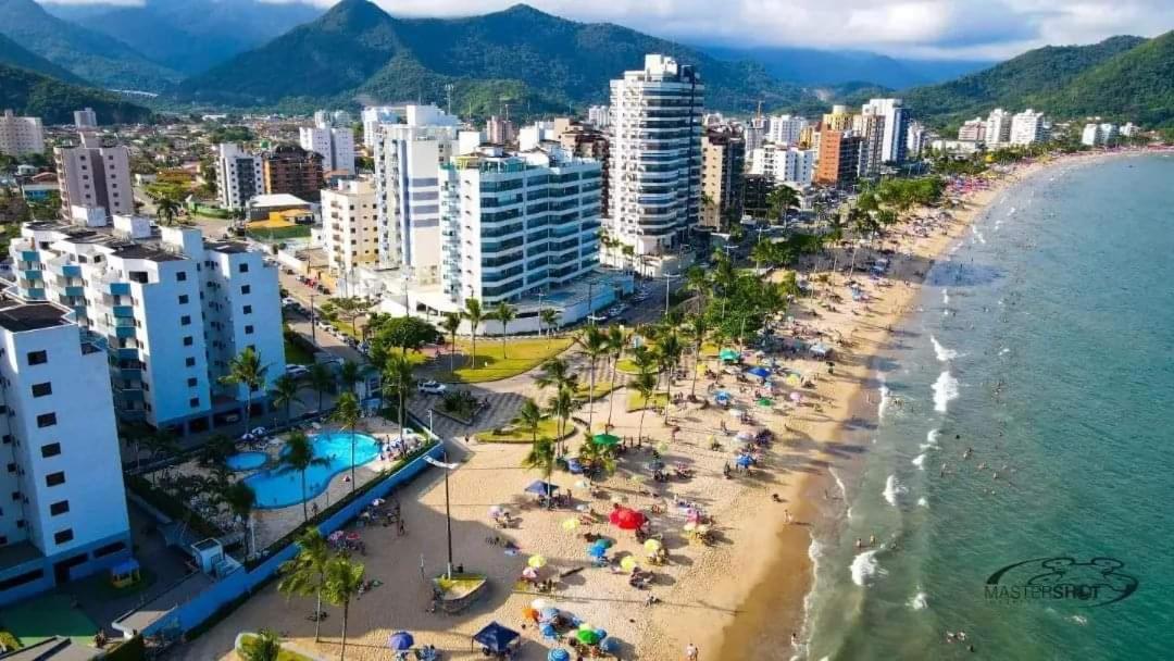 Apartamento Chale Borasol Martim De Sa Piscina 600Mts Da Praia Caraguatatuba Exterior foto